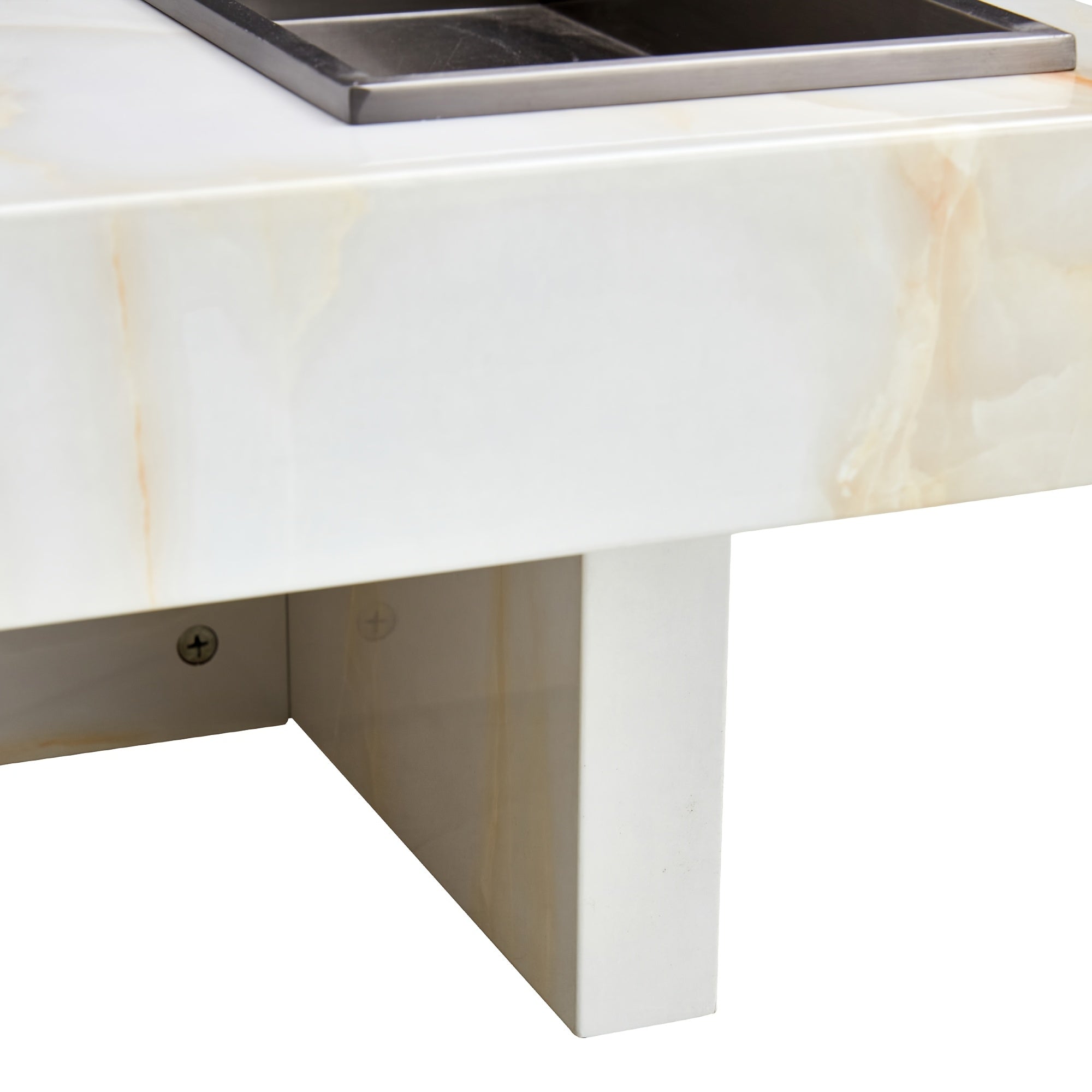 Modern Square Coffee Table, 31.4\