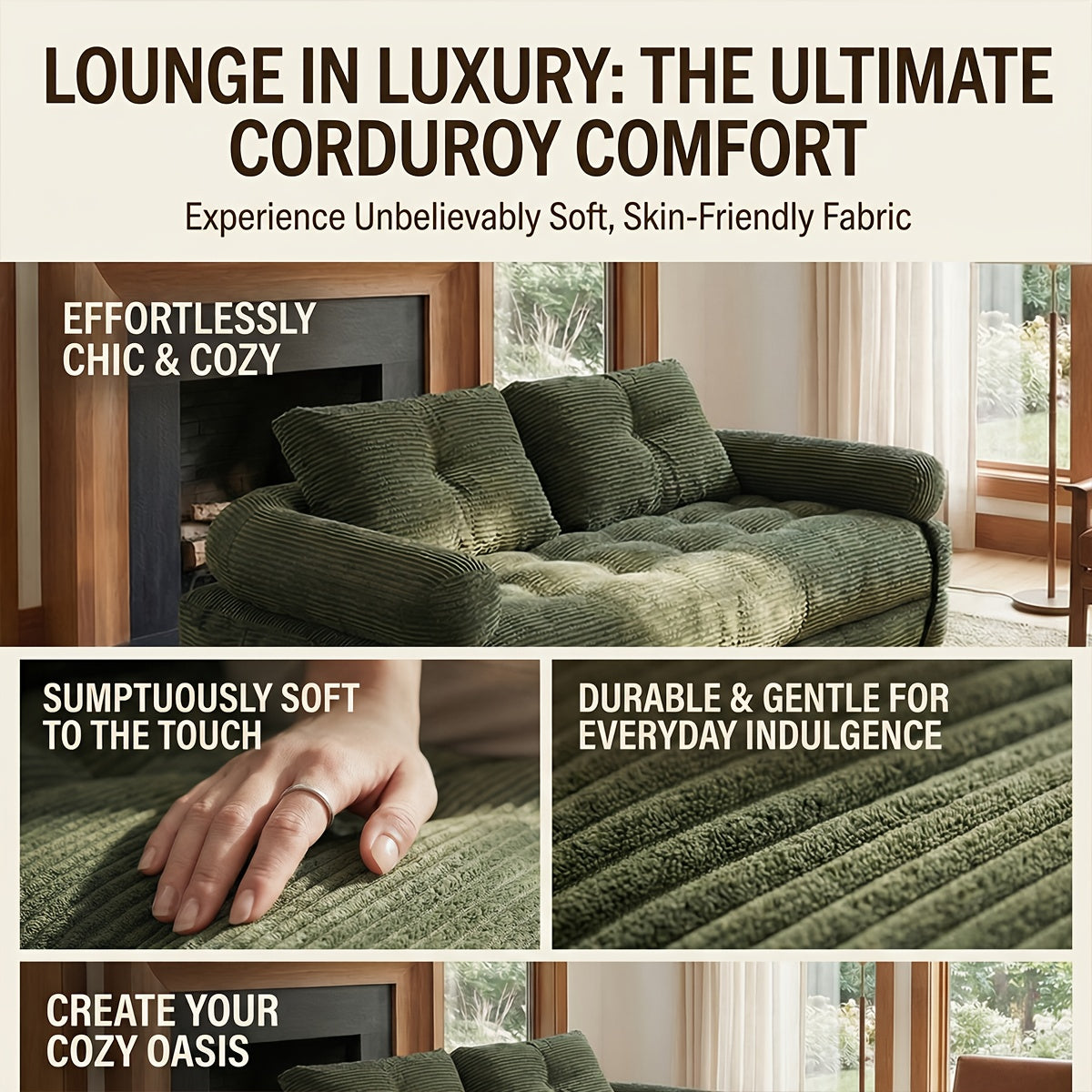 Convertible Cloud Sofa, 4 In 1 Loveseat Folding Couch Foldable - Chaise Lounge Chair, Pull Out Sofa With Pillows, Boneless Couch Comfy Lounge Loveseat For Living Room, Home Theater, Multiple Colors Available